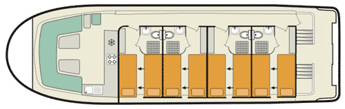 Vision4  - boat layout diagram